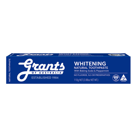 Grants - Natural Toothpaste - Whitening (110g)