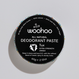 Woohoo - Deodorant Paste - Tux (Plastic-Free Tin 60g)