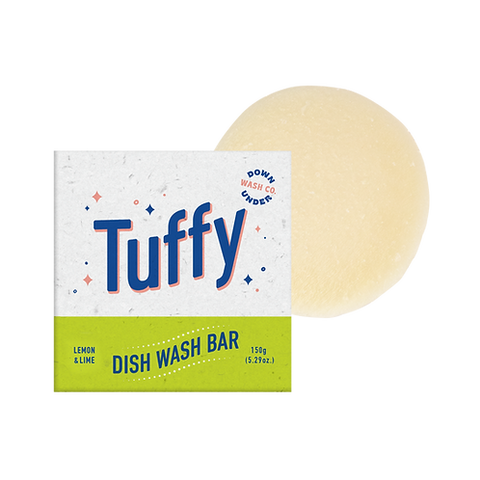 Downunder Wash Co. Dish Wash Bar - Lemon & Lime  150g