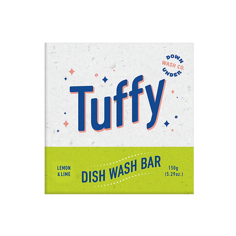 Downunder Wash Co. Dish Wash Bar - Lemon & Lime  150g