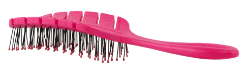 Bass Brush - Bio-Flex Detangler Hair Brush - Pink