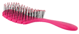 Bass Brush - Bio-Flex Detangler Hair Brush - Pink