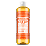 Dr Bronners - 18 合 1 纯卡斯提尔液体皂 - 茶树 (473ml)