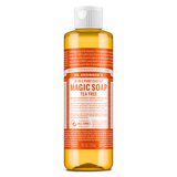 Dr Bronners - 18 合 1 纯卡斯提尔液体皂 - 茶树 (237ml)