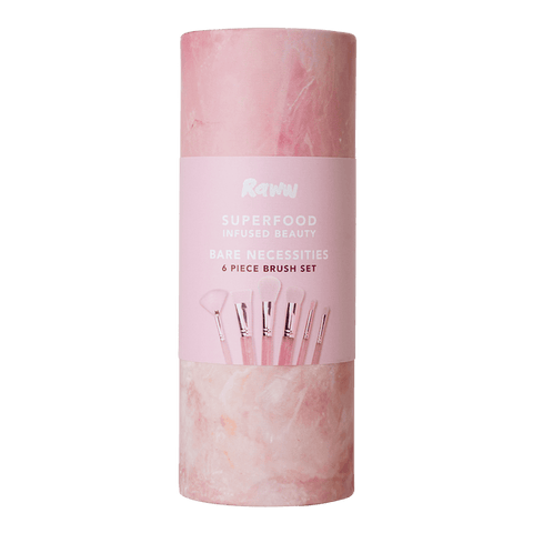 Raww Bare Essentials Make Up Brush Set - 6 piece