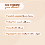 Evo Protein + Functional Mushroom - Creamy Vanilla - 450g