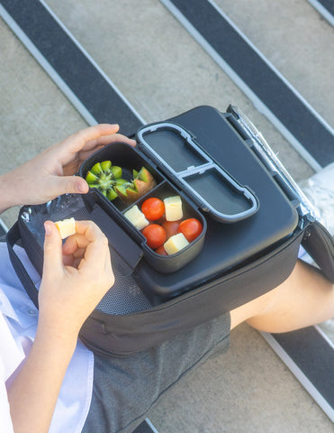MontiiCo Snack Lunch Box - Midnight
