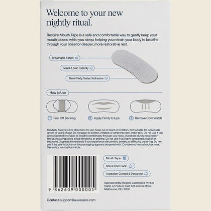 Respire Mouth Tape - 30 Pack