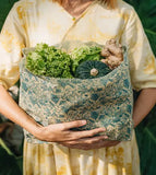 Superbee Beeswax Wrap Bag - Large Sea Floor