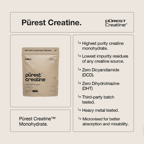 Switch Purest Creatine - Unflavoured 500g