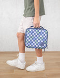 MontiiCo Medium Insulated Lunch Bag - Checkmate