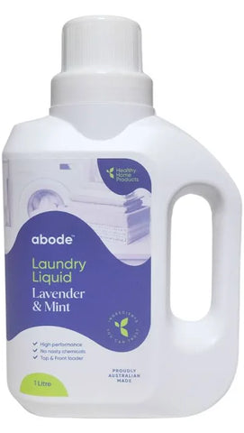 Abode - Laundry Liquid - Lavender and Mint (1L)