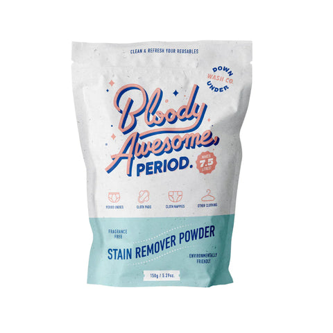 Downunder Wash Co. - Bloody Awesome Period - Stain Remover Powder (150g)
