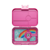 Yumbox - 防漏儿童和成人便当盒 4 隔层 - 小吃（蓝色）