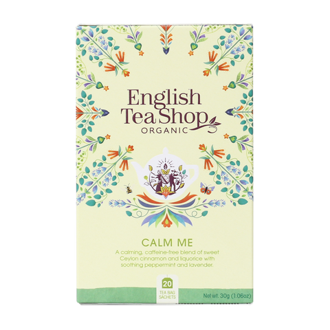 English Tea Shop - Organic Wellness Tea - Calm Me (20 Tea Bags)