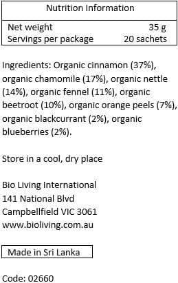 English Tea Shop - Organic Wellness Tea - Mama Me (20 Tea Bags)