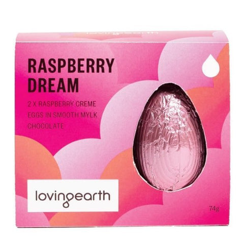 Loving Earth - Dream Eggs - Raspberry (74g)