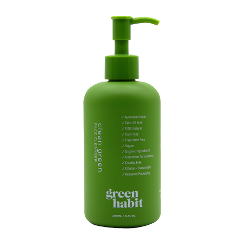 Green Habit - Clean Green Face Cleanser (200ml)