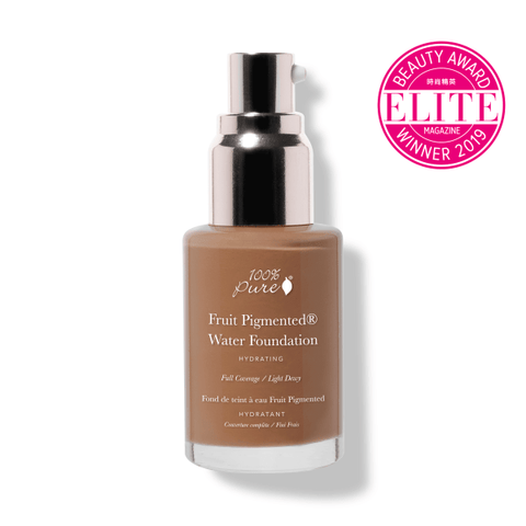 100% Pure - Fruit Pigmented® Full Coverage Water Foundation (30ml) - Warm 7.0
