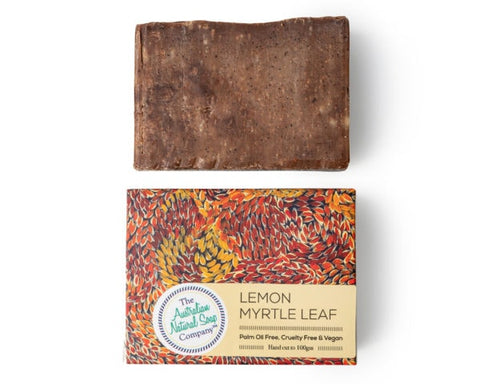 The Australian Natural Soap Company - Bush Soap - Lemon Myrtle Leaf (100g)
