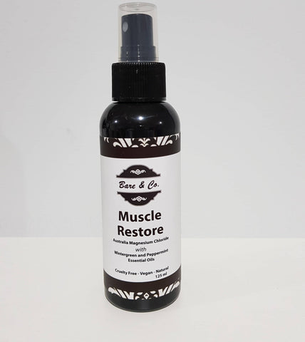 Bare & Co. - Organic Magnesium Spray - Muscle Restore (250ml)