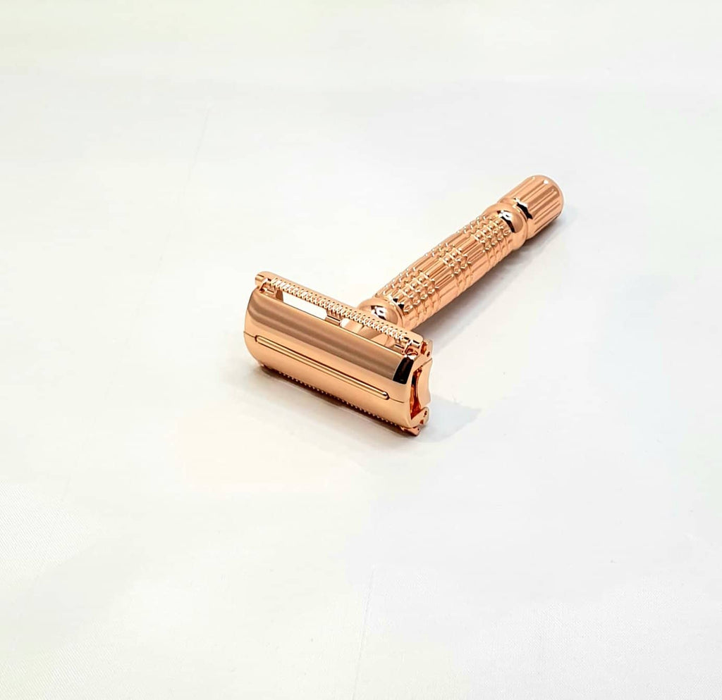 Bare & Co. - Butterfly Safety Razor - Rose Gold