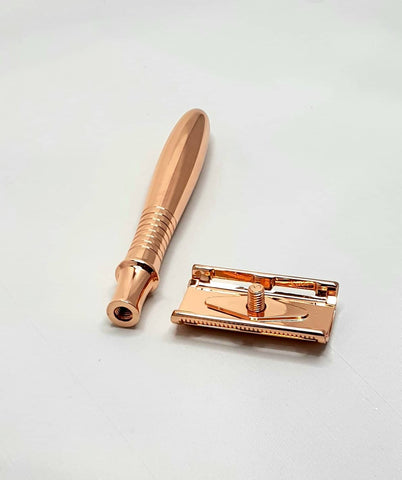 Bare & Co. - Traditional Double Edge Safety Razor - Rose Gold