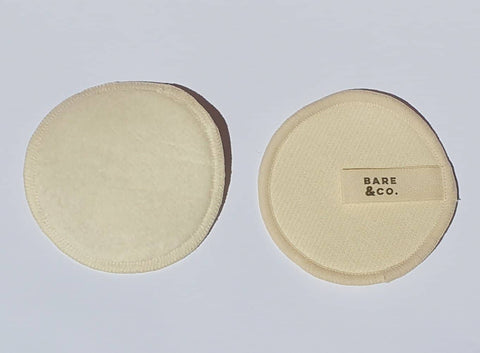 Bare & Co. - Hemp Reusable Make Up Face Pads - Mixed (12 Pack)