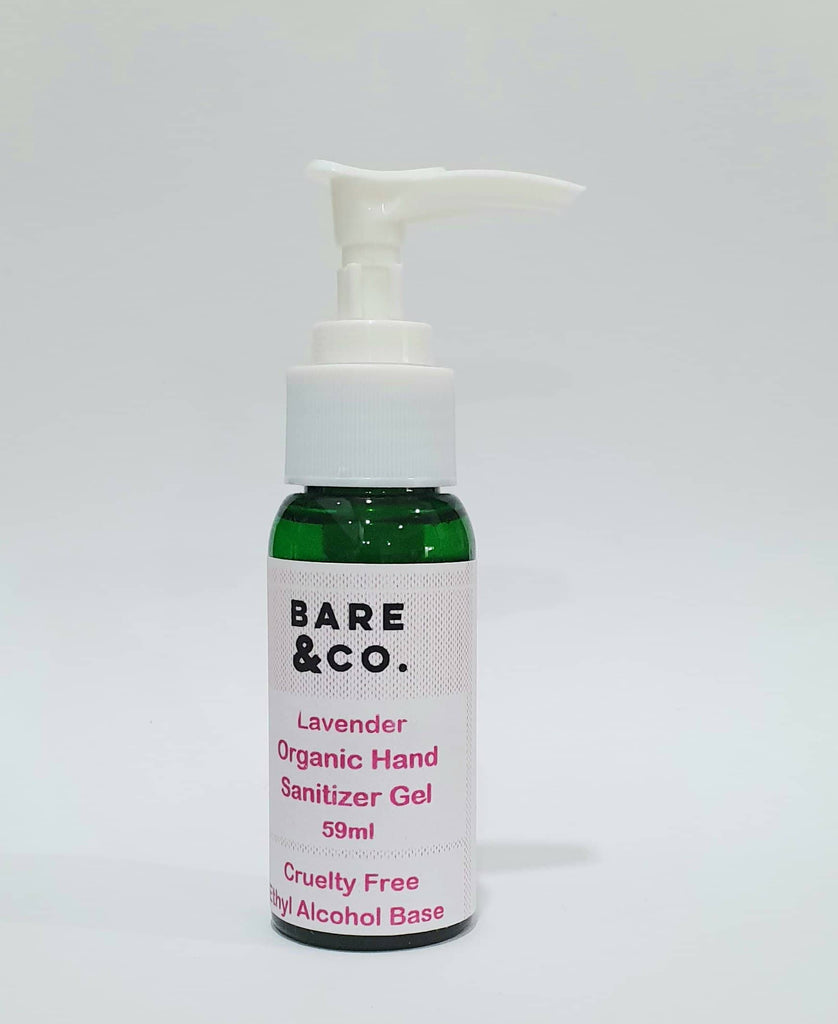 Bare & Co. - Hand Sanitiser Gel -  Lavender (59ml)