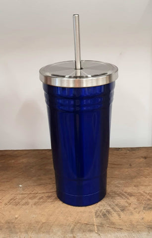 Bare & Co. Insulated Drink Tumbler - Electric Blue (500ml)