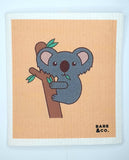 Bare & Co. Reusable Cellulose Cloth - koala