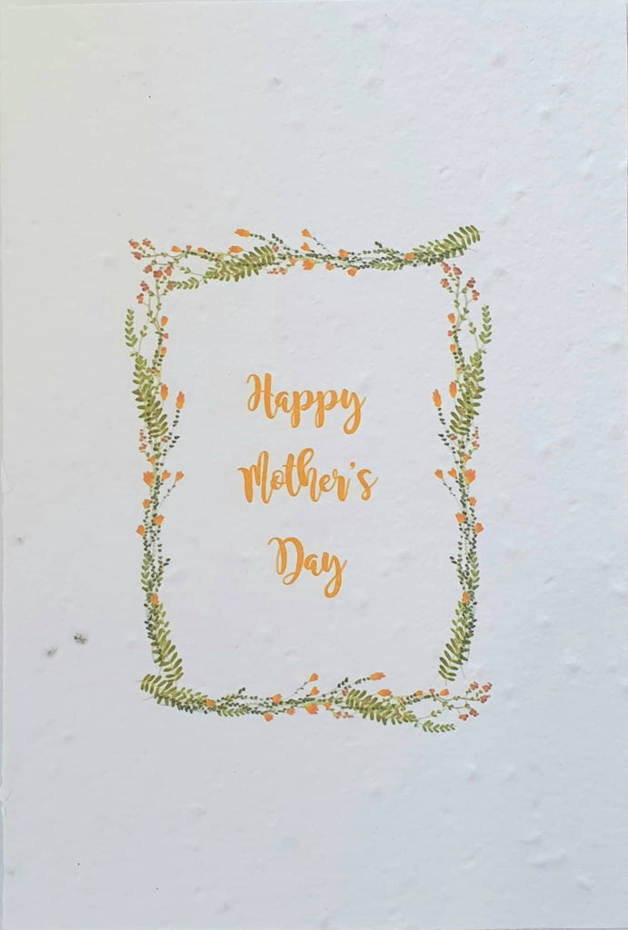 Bare & Co. Seeded Gift Card Mother's Day - Yellow Flowers