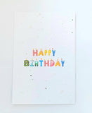 Bare & Co. Seeded Gift Card Birthday - Candles
