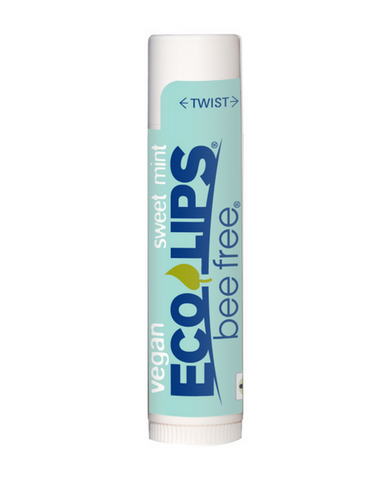 Eco Lips - Bee Free® Vegan Lip Balm - Sweet Mint (4.25g)