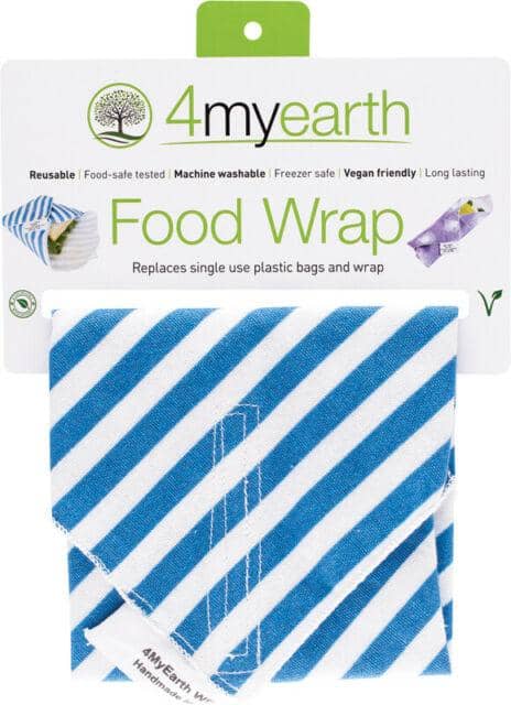 4myearth - Food Wraps - Denim Stripes