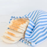 4myearth Bread Bag - Denimn Stripe