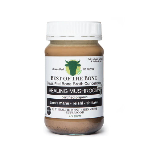 Best of the Bone - Grass-fed Beef Bone Broth Concentrate - Healing Mushroom (390g)