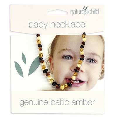 Natures Child - Amber Baby Necklace - Mixed Amber