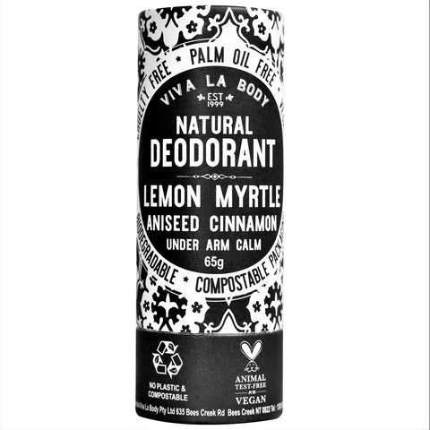 Viva La Body - Natural Deodorant - Lemon Myrtle (65g)
