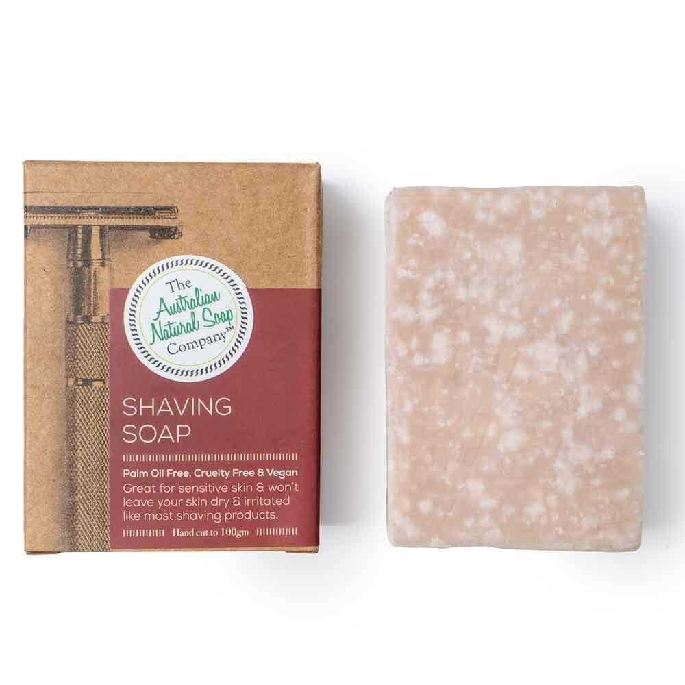 The Australian Natural Soap Company - Shaving Soap (100g)