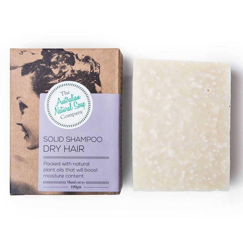 The Australian Natural Soap Company - Solid Shampoo for Dry Hair (100g)