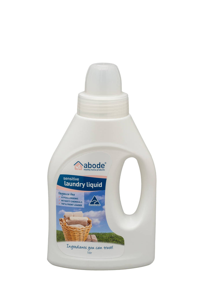 Abode - Laundry Liquid - ZERO Fragrance Free (1L)