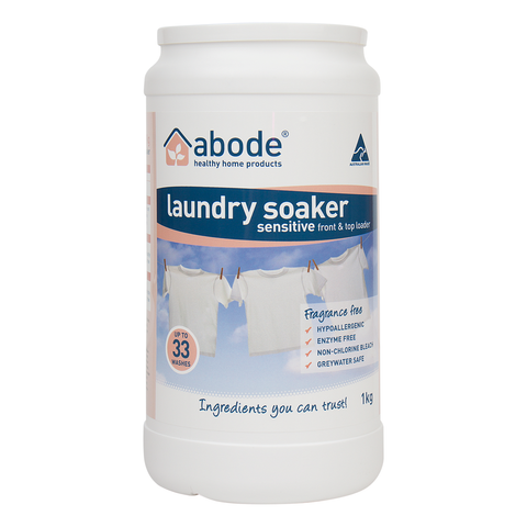 Abode - Laundry Soaker - ZERO Fragrance Free (1kg)