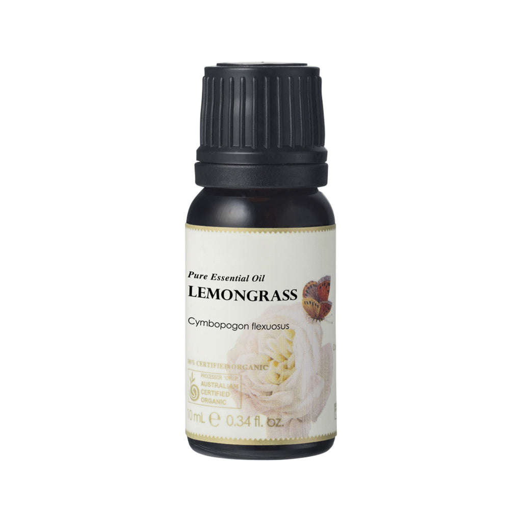 Ausganica - 100% Certified Organic Essential Oil - Lemongrass (10ml)