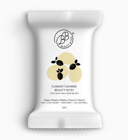 Krumbled Foods - Beauty Bites - Lemon Coconut (32g)