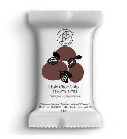 Krumbled Foods - Beauty Bites - Triple Choc Chip Brownie (32g)