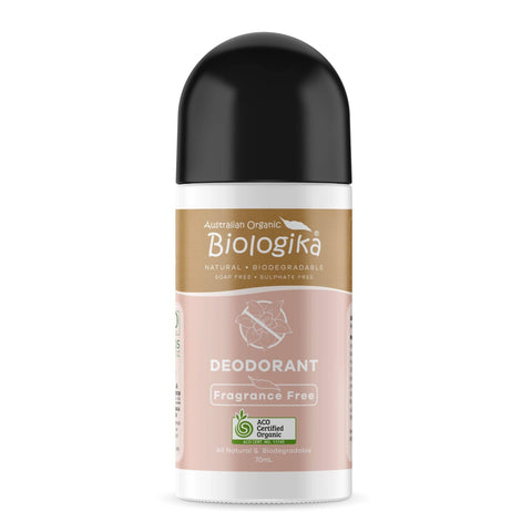 Biologika -  Deodorant - Fragrance Free (70ml) (NEW PACKAGING AND FORMULA)