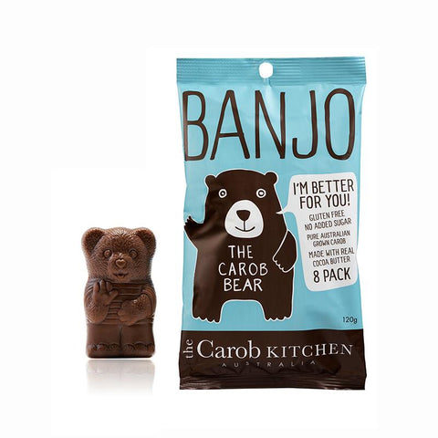 The Carob Kitchen - Banjo The Carob Bear (8 Pack)