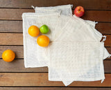 Bare & Co. - Reusable Organic Cotton Produce Bags - Net (6 Pack)