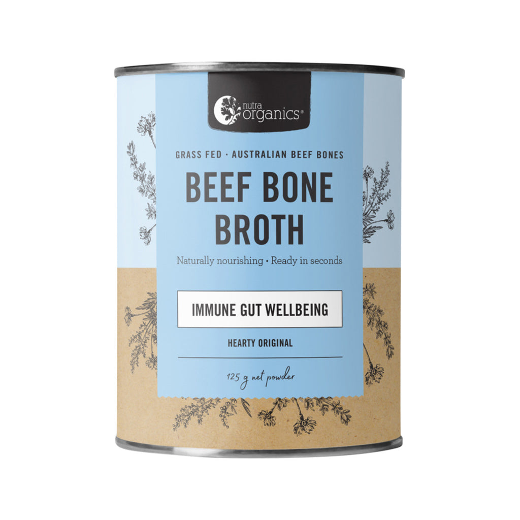 Nutra Organics Bone Broth - Beef - Hearty Original (125g) NEW SIZE